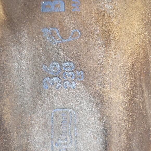 Birkenstock Arizona Birko-flor Blue Womens size 38  US size 7-7.5 - Picture 7 of 8